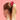 Girls' Artistic Gymnastics Scrunchie - Pink Glitter
