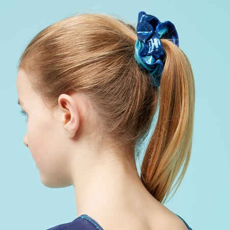 Girls' Artistic Gymnastics Scrunchie - Green