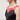 Girls' Artistic Gymnastics Sleeveless Leotard - Black/Pink