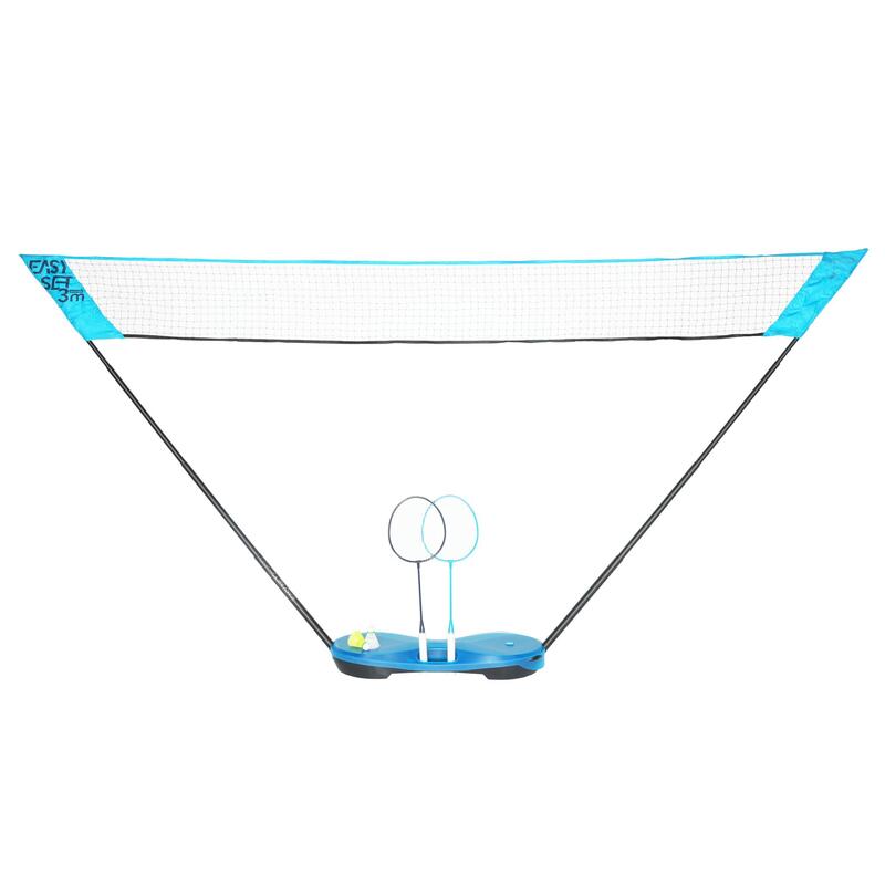 Set Easy Badminton + Fileu 3 m Albastru