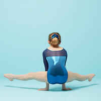 Girls' Gym Leotard - Blue