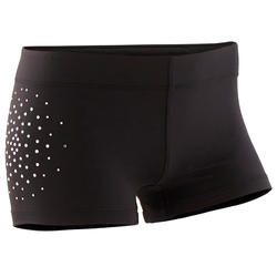 Short noir à strass Gymnastique Artistique Féminin