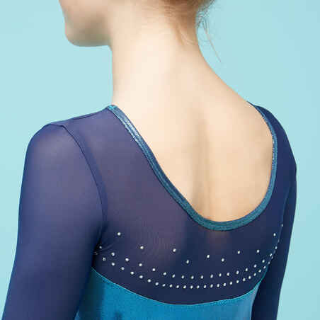 Girls' Gym Leotard - Blue