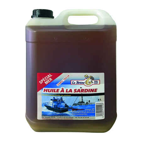 Сардиново масло 5 л, за морски риболов