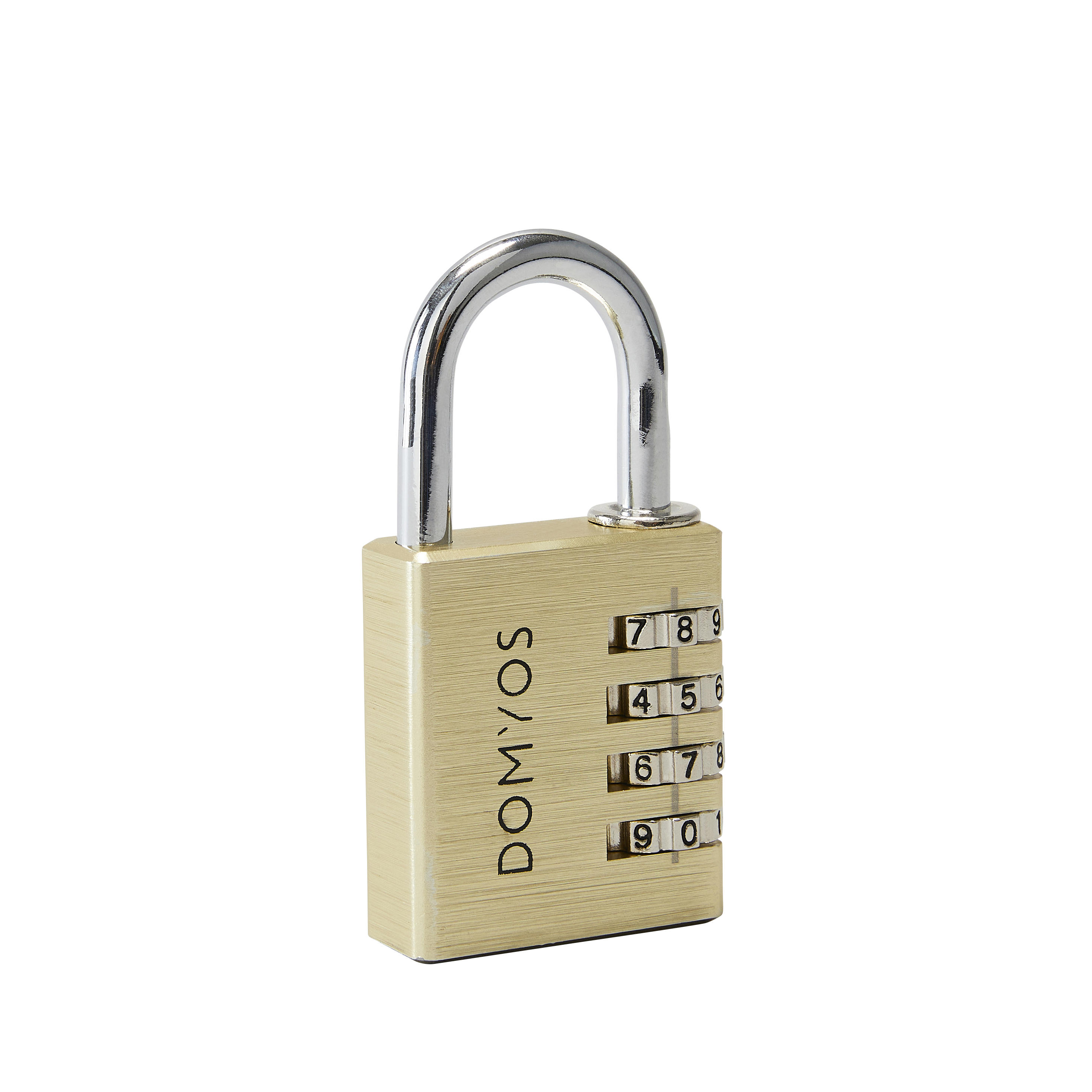 Buy Fitness Metallic Combination Padlock Online Decathlon