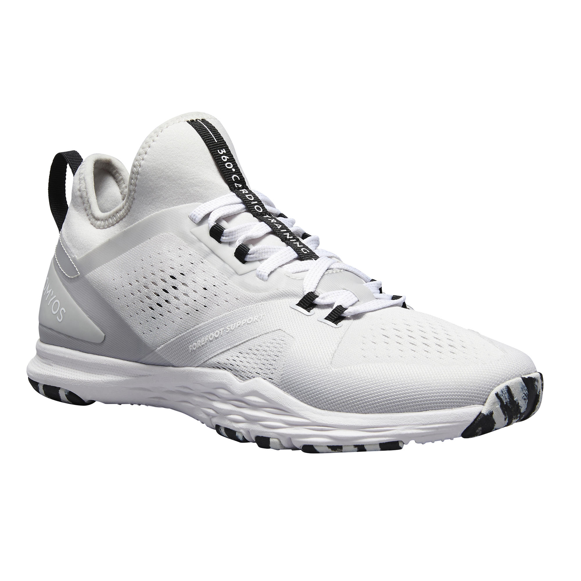 Fitness Shoes 920 Grey/White Domyos by Decathlon