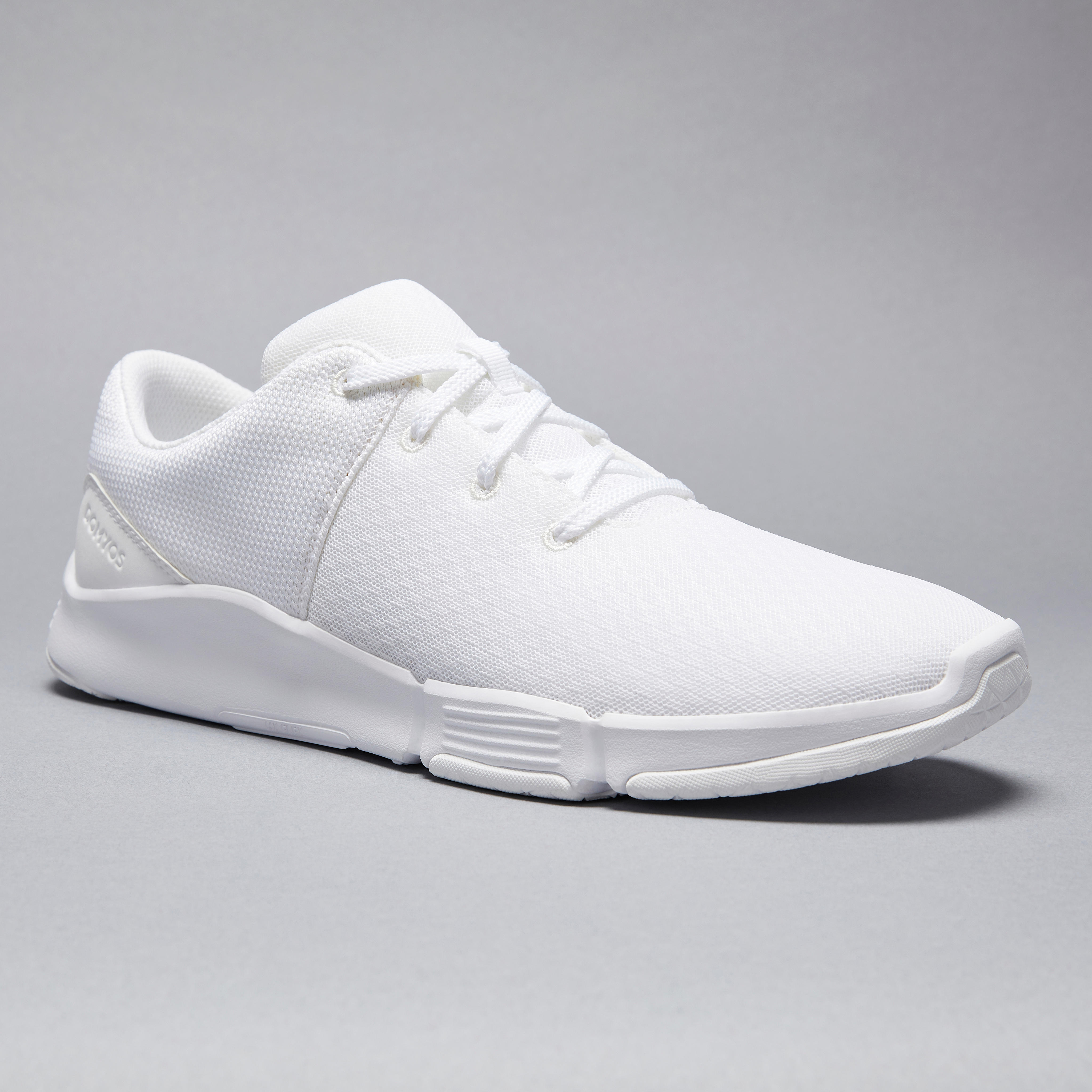mens white workout shoes