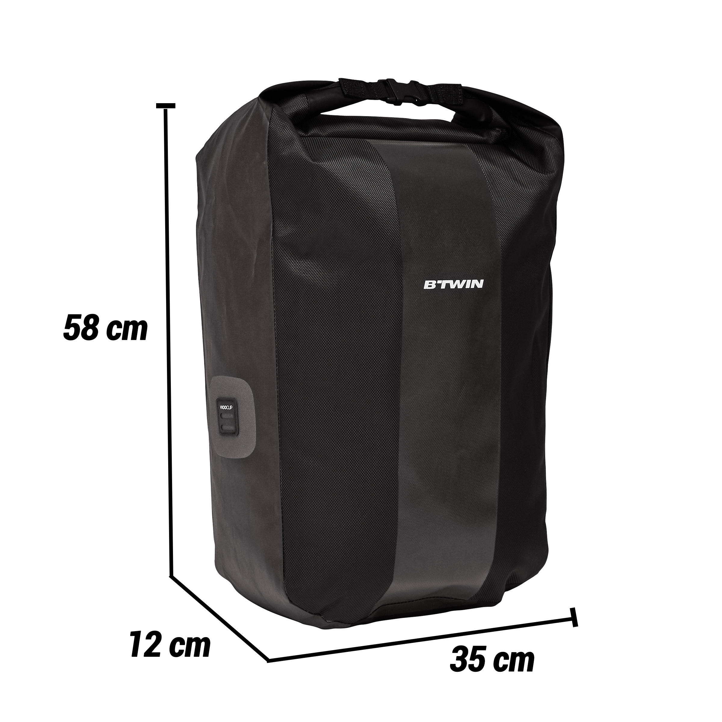 Btwin bike cheap bag review