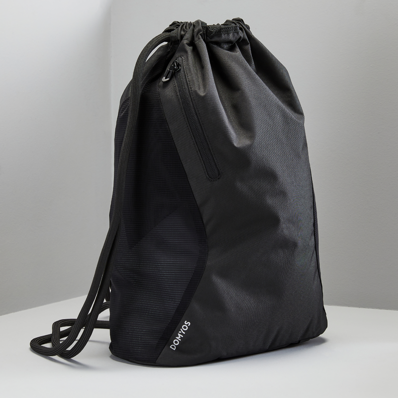 Sac de sport 15L, noir pour les clubs et collectivités Decathlon Pro
