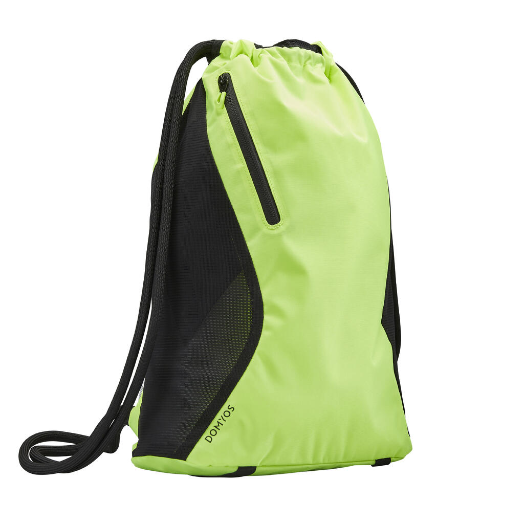 15l cardio training fitness backpack - yellow