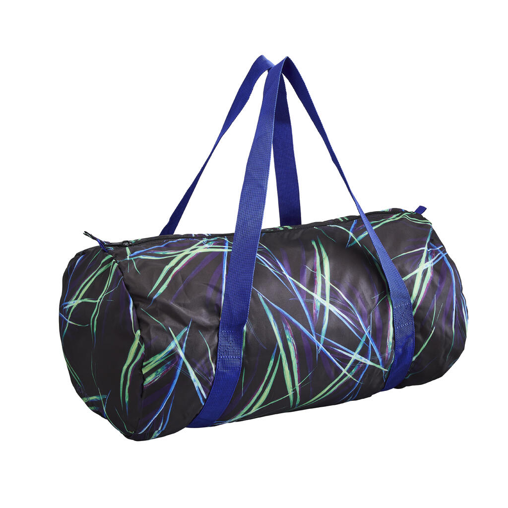 Sporttasche Fitness Cardio faltbar 30 l schwarz