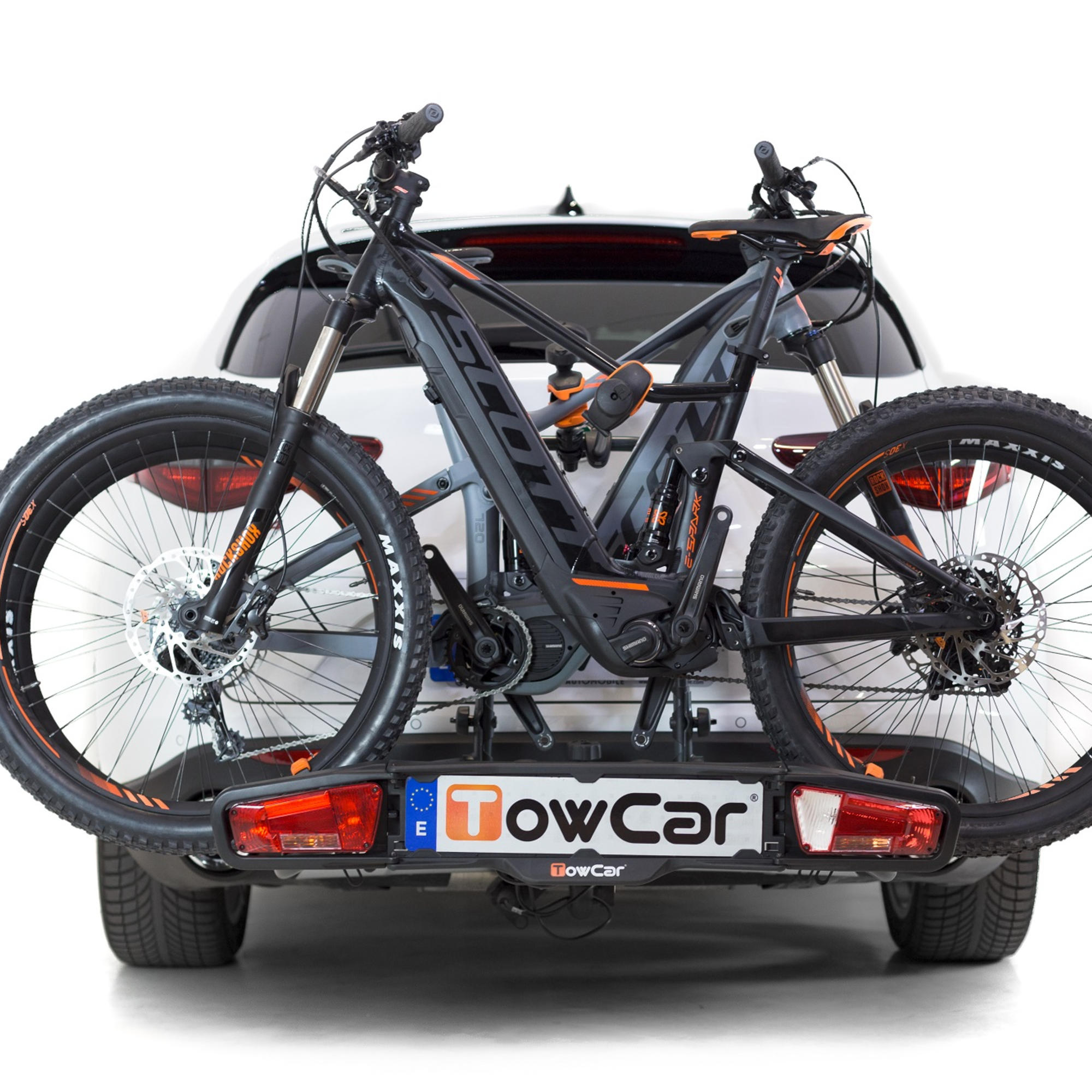 Portabicicletas de bola TowCar TR3 para 3 bicicletas 8/13