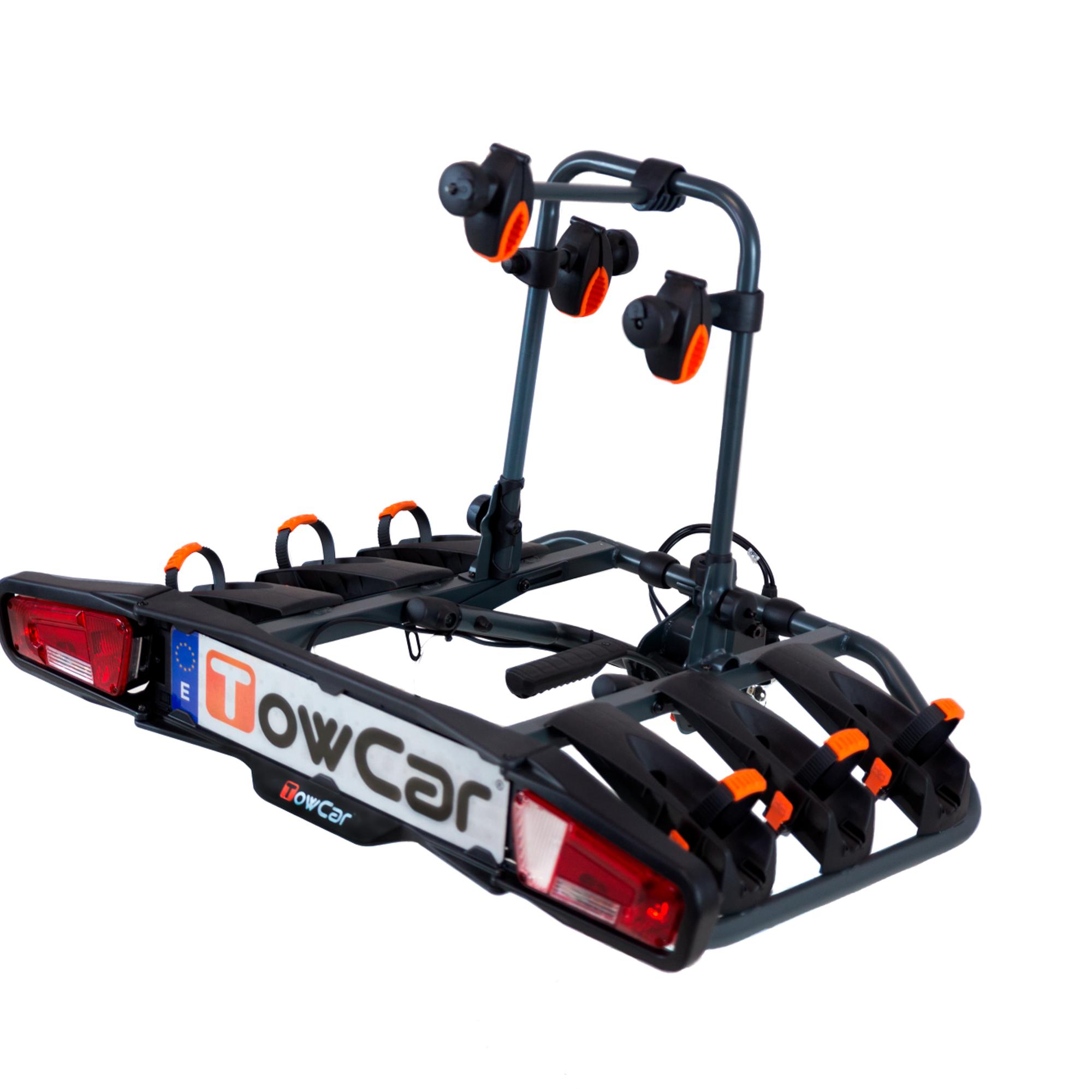 TOWCAR Portabicicletas de bola TowCar TR3 para 3 bicicletas