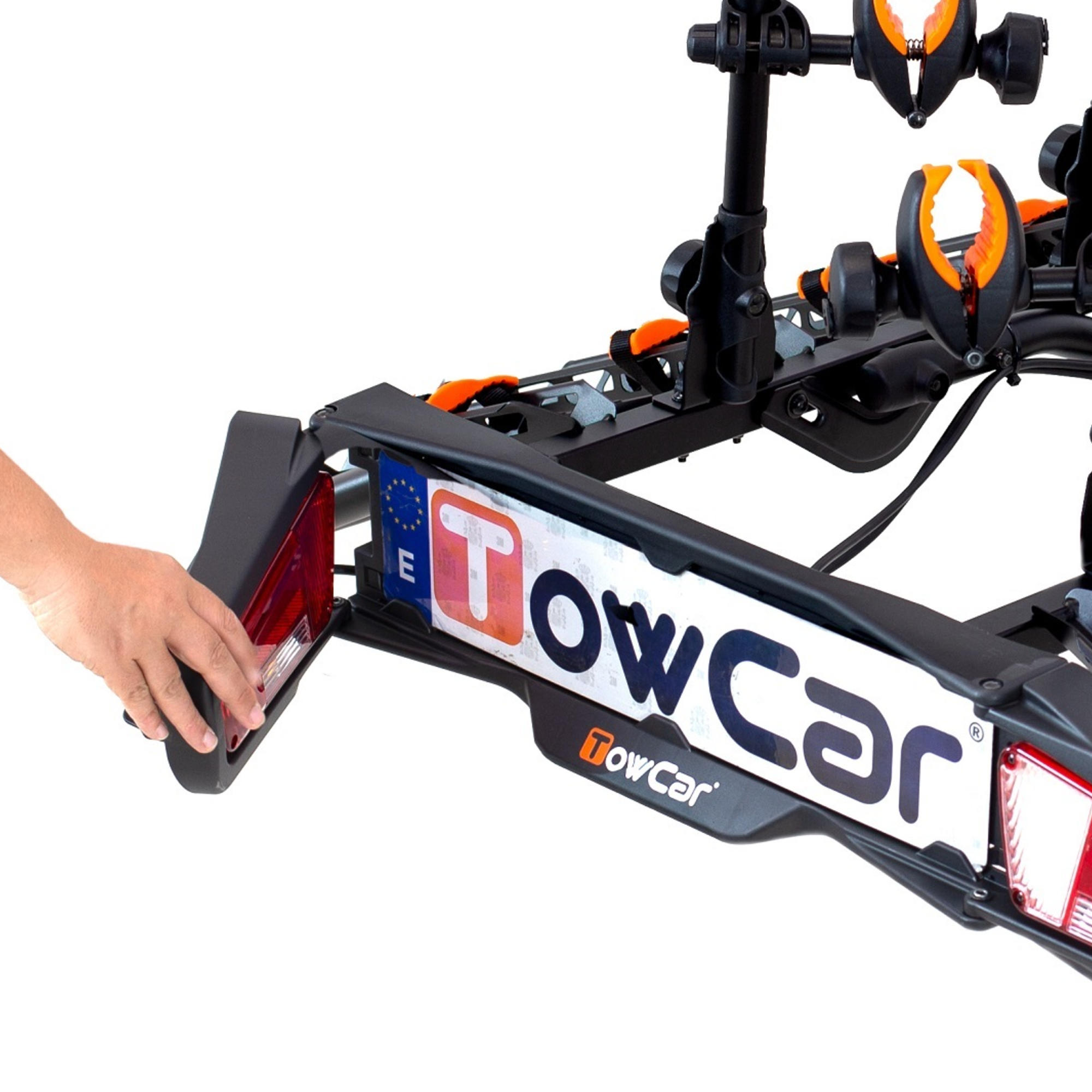 Portabicicletas de bola TowCar TR3 para 3 bicicletas 5/13