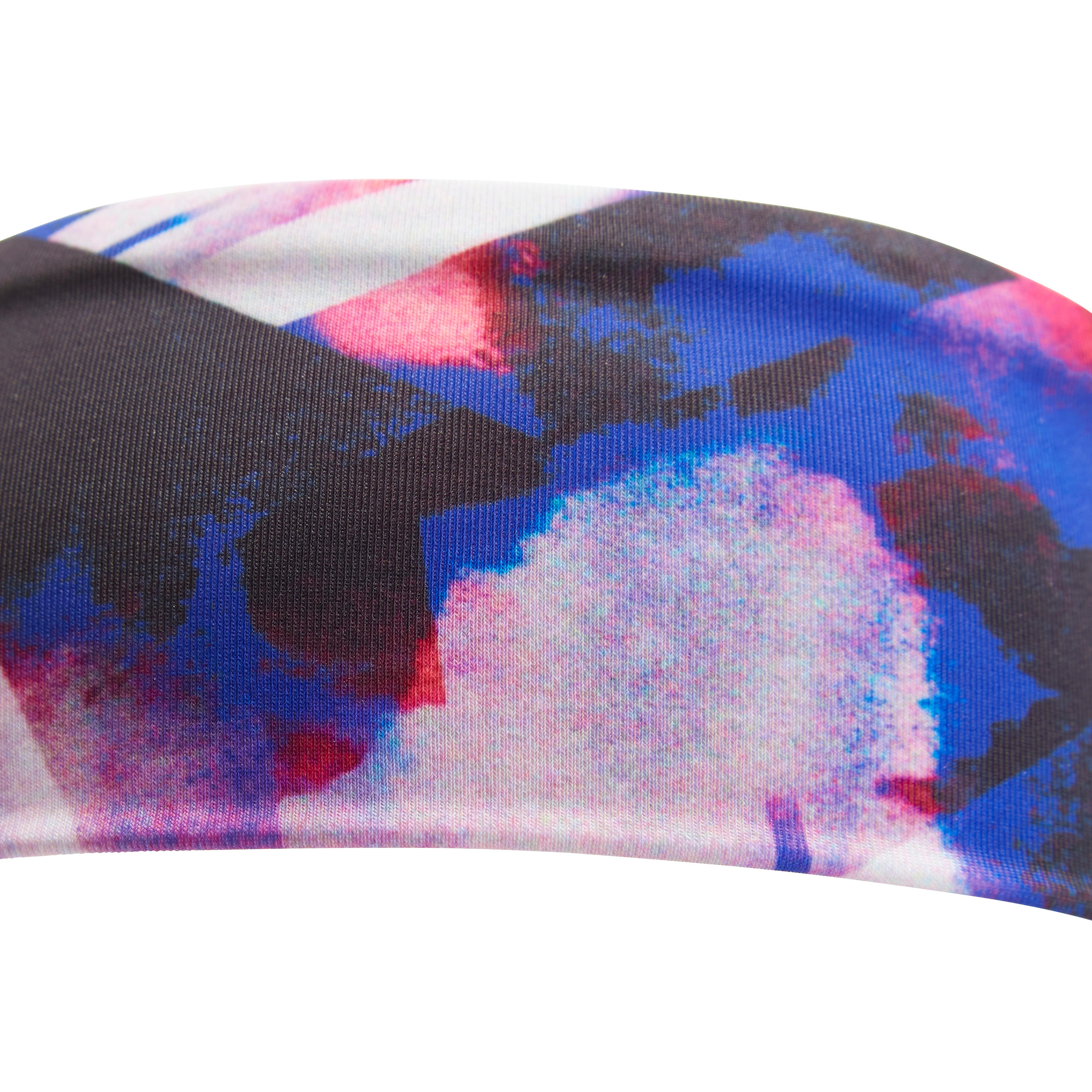 

Cardio Fitness Headband - Multicoloured Print -  By DOMYOS | Decathlon