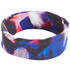Women gym headband  multicoloured print