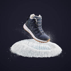 Chaussures chaudes imperméables de randonnée neige - SH500 Mid - Femme