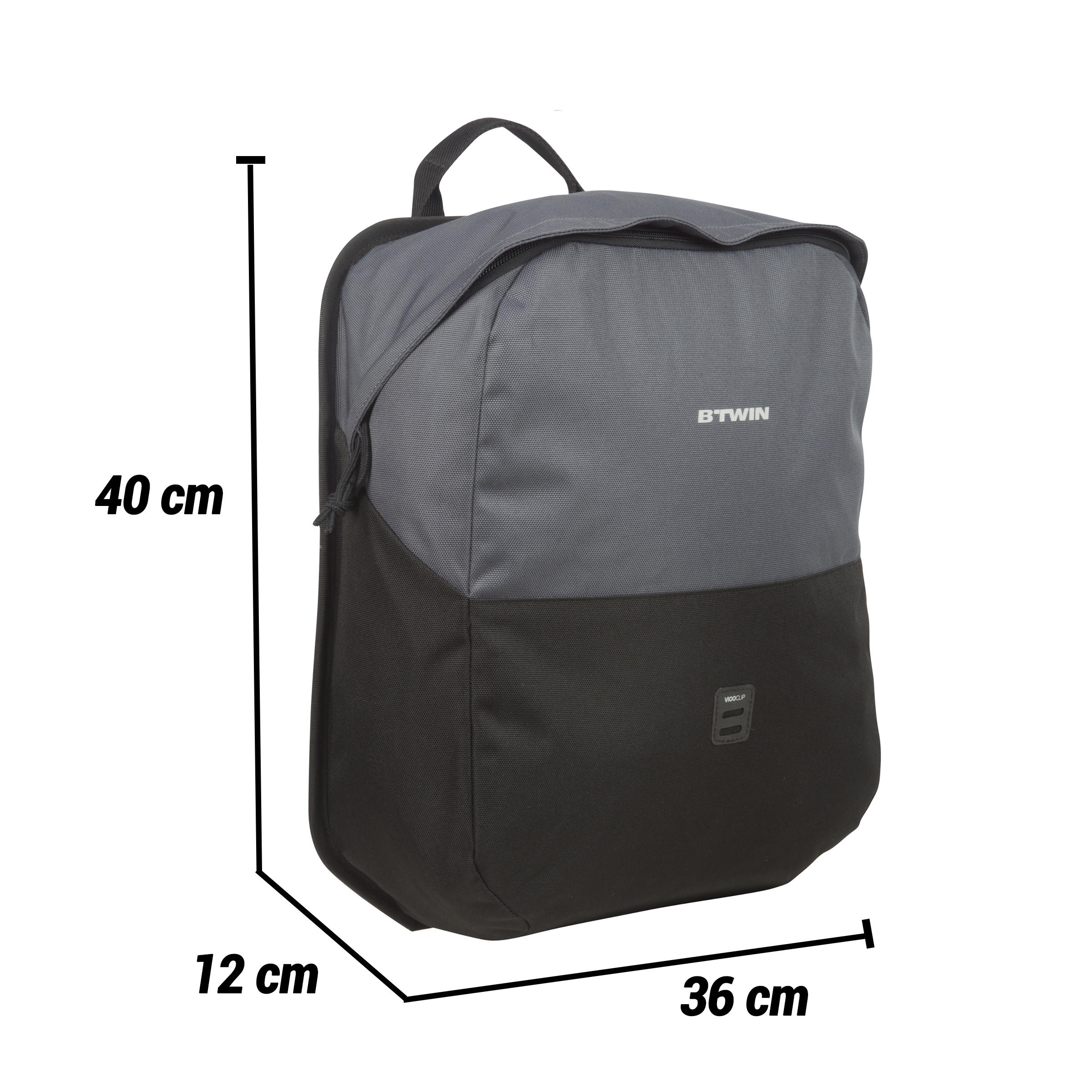 

Double Bag 100 - 2 x 15L By ELOPS | Decathlon