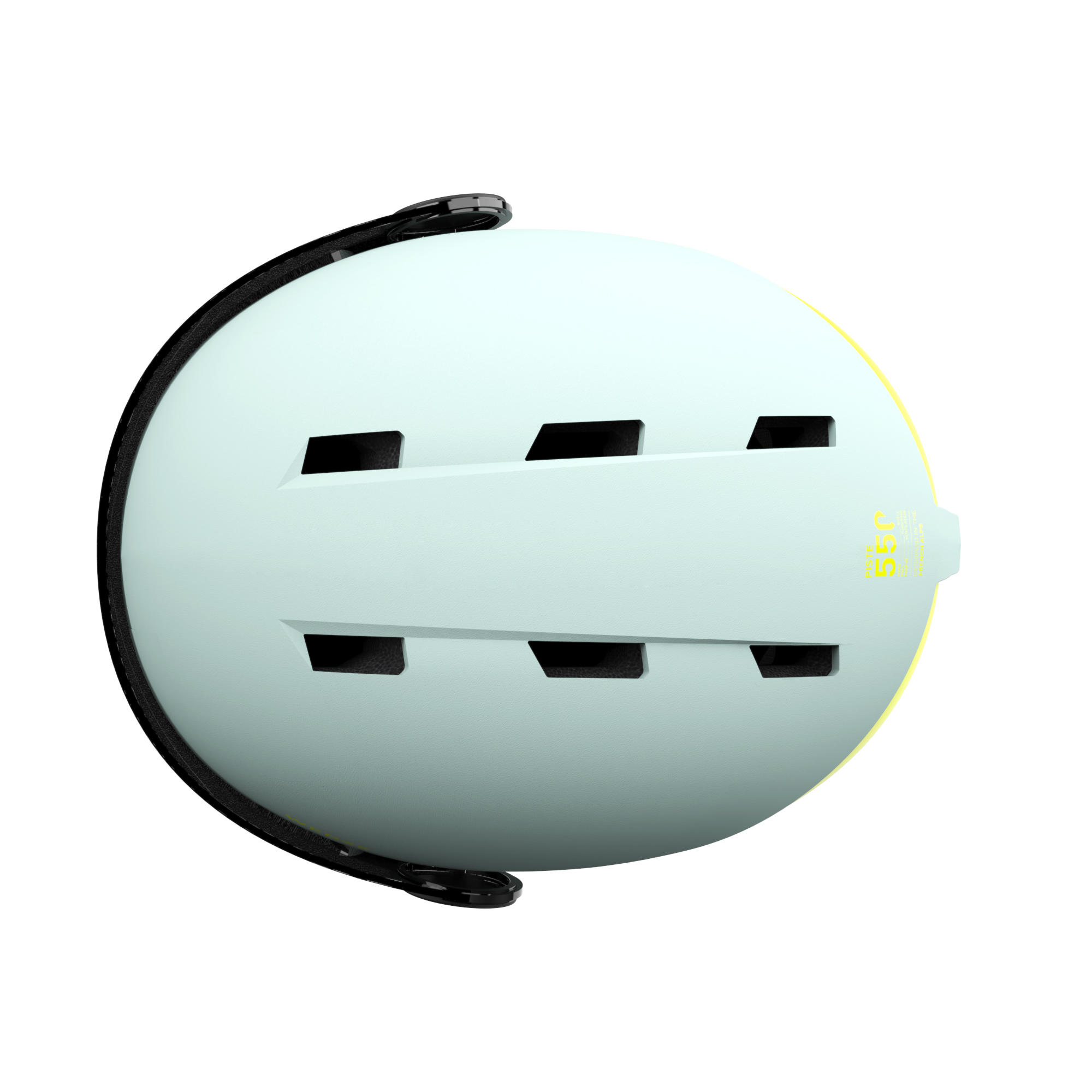 Kids’ ski helmet, H-KID 550 - Blue and Yellow 10/10