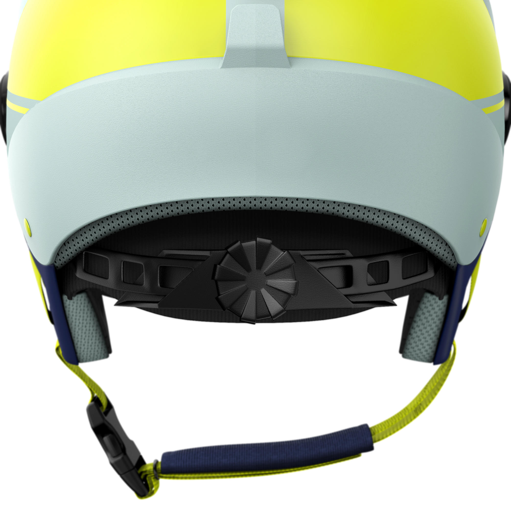 Kids’ ski helmet, H-KID 550 - Blue and Yellow 8/10