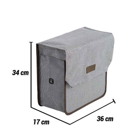 Double Bag 2 x 20L 500 - Grey LTD