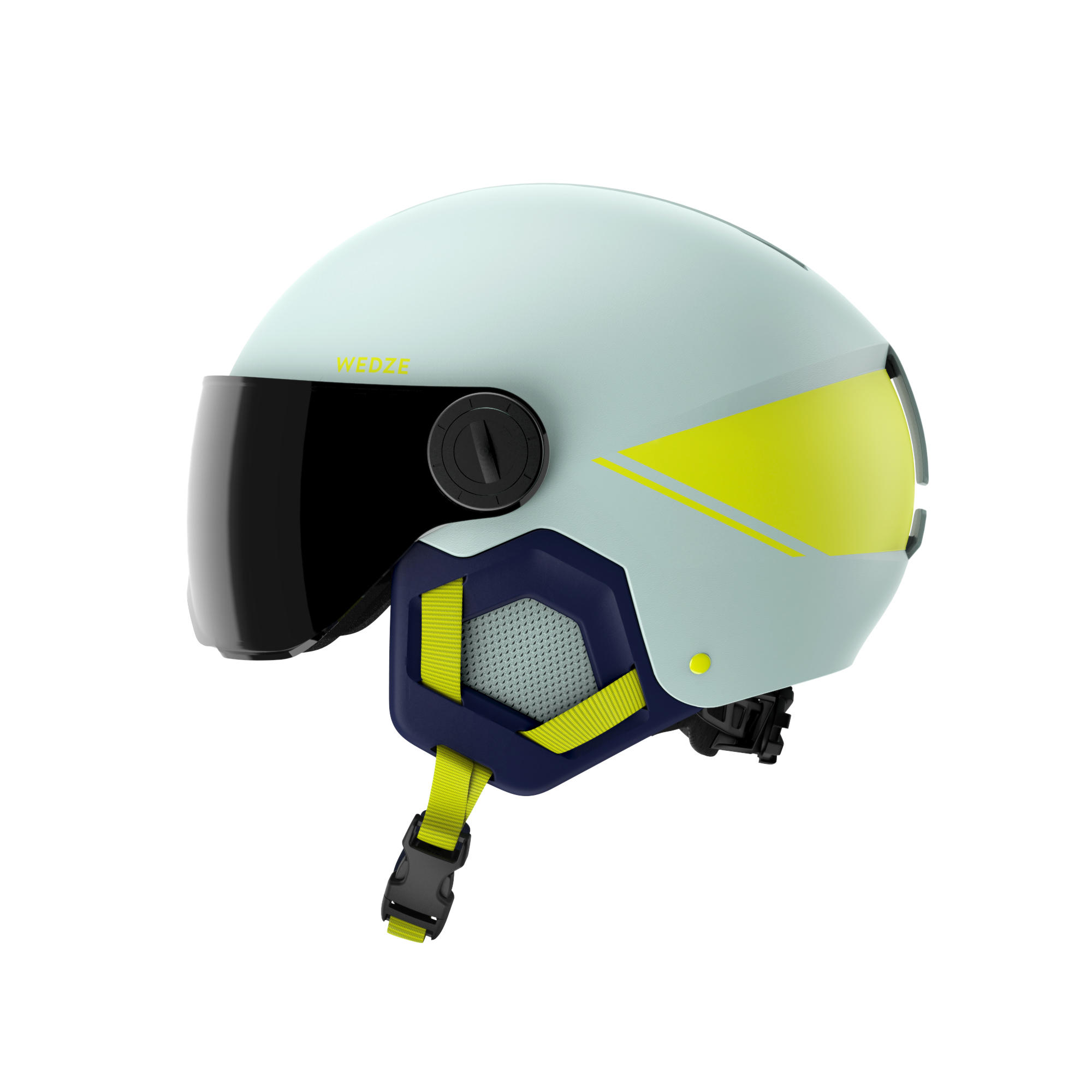 Kids’ ski helmet, H-KID 550 - Blue and Yellow 6/10