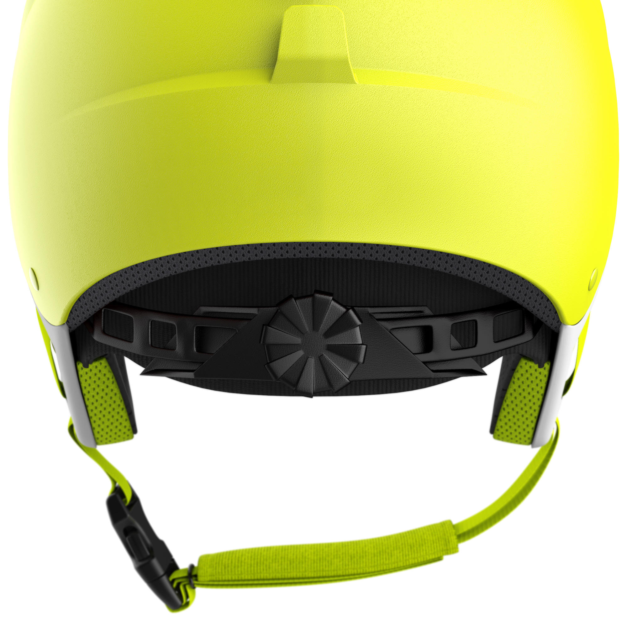 KID'S SKIING HELMET H-KID 500 - FLUORESCENT YELLOW 9/10