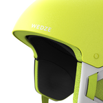 Casque de ski enfant – H 100 jaune fluo - Jaune fluo - Wedze - Décathlon