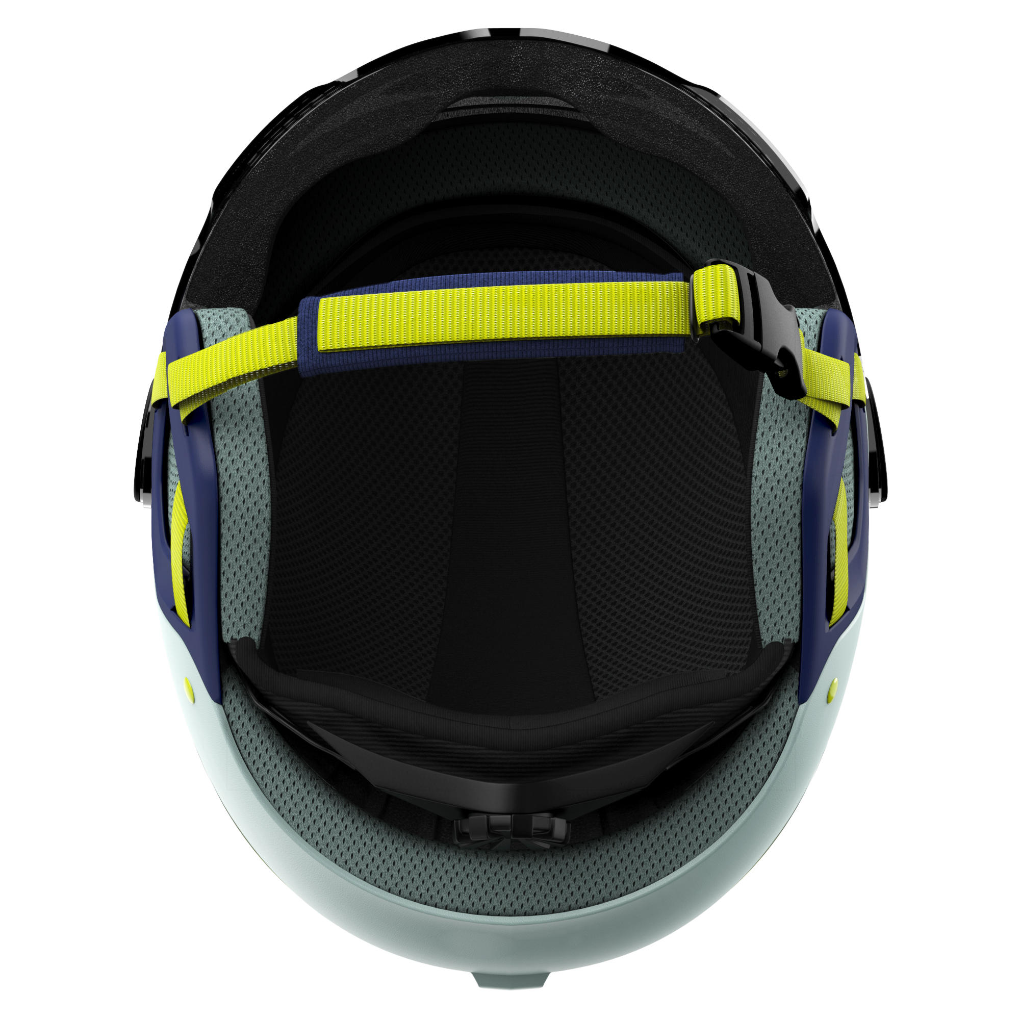 Kids’ ski helmet, H-KID 550 - Blue and Yellow 3/10