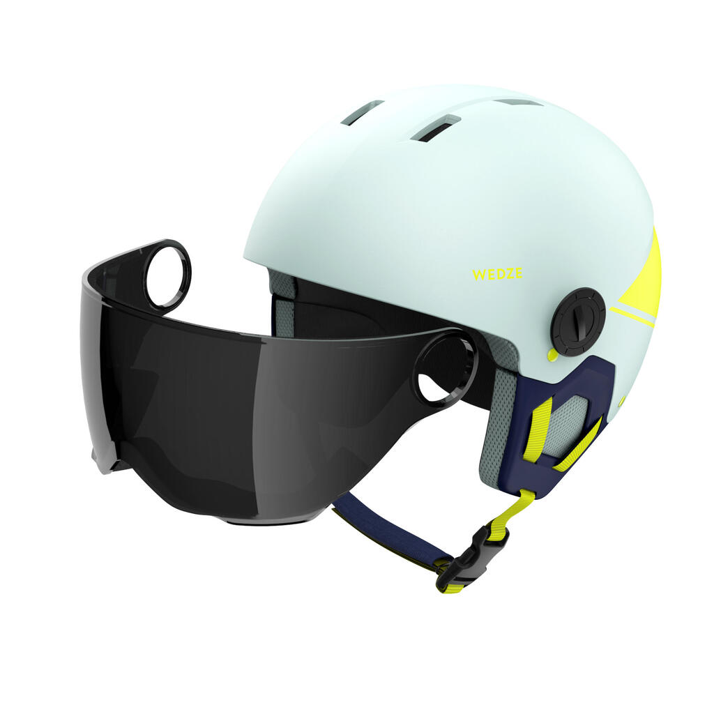 Kids’ ski helmet, H-KID 550 - Blue and Yellow