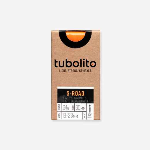 
      ВЪТРЕШНА ГУМА ЗА ШОСЕЕН ВЕЛОСИПЕД 700 TUBOLITO S TUBO ROAD 60 MM
  