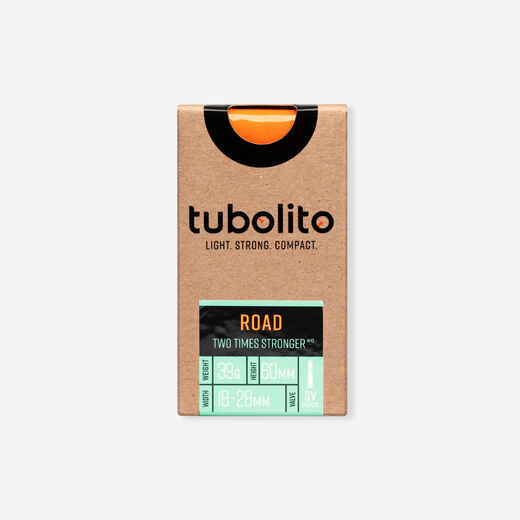 
      Fahrradschlauch Tubolito Road 700C Rennrad Ultraleicht 60 mm Presta
  