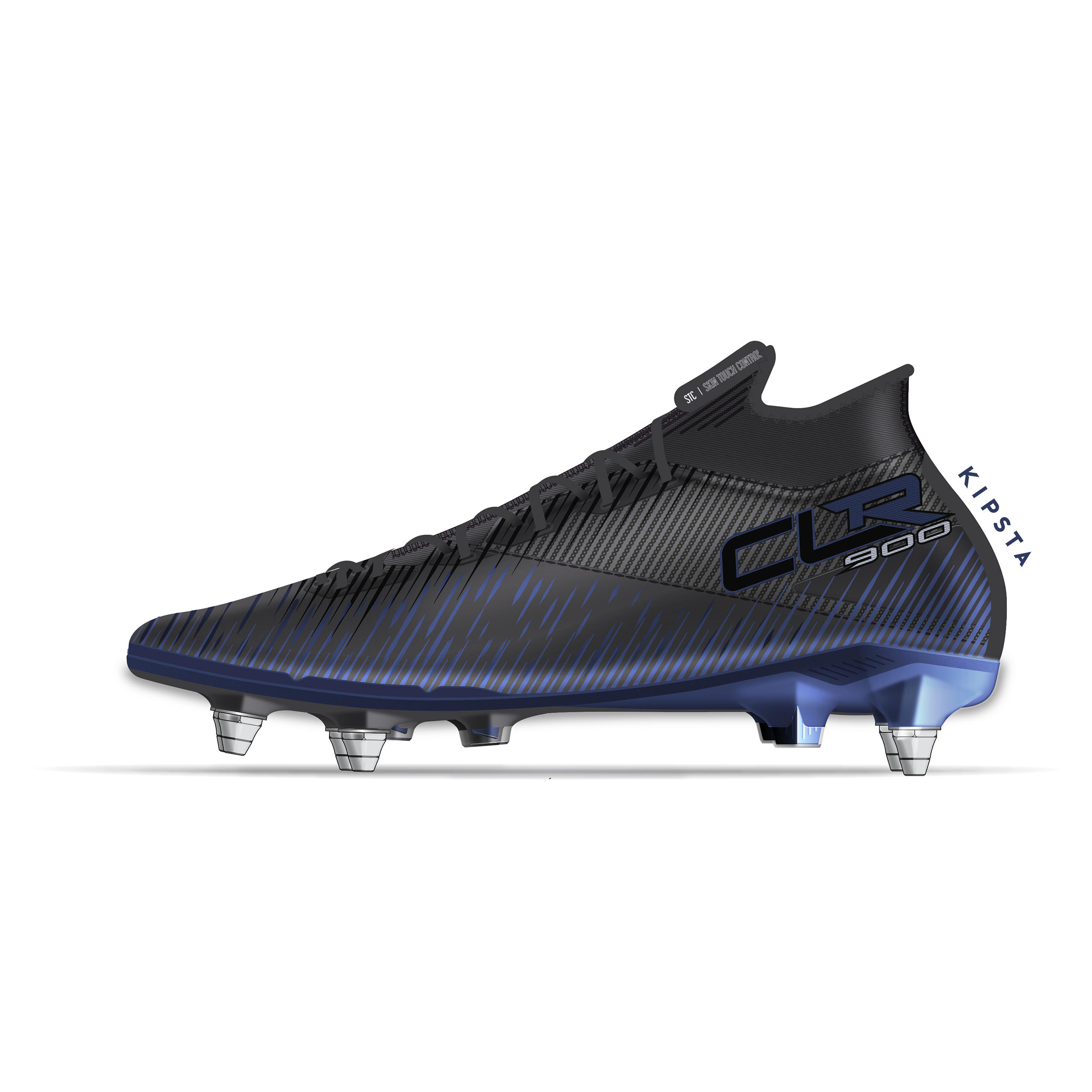 Scarpe calcio CLR SG nero-blu 2/7