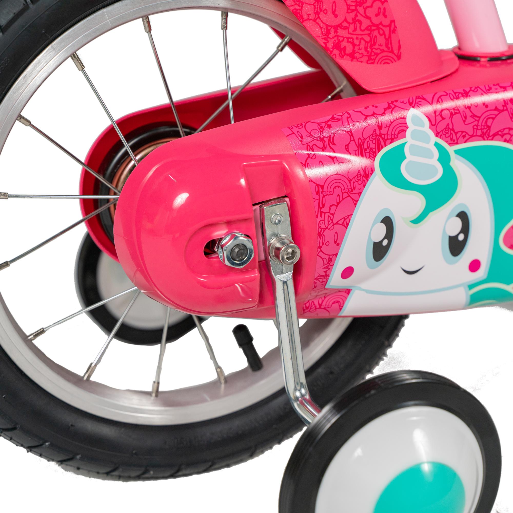 Kids' 3 - 5 Years 14" Unicorn Bike - HYC 500 Pink - BTWIN