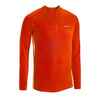 Men's Anti-UV Long-Sleeved Road Cycling Summer Jersey Essential - Red