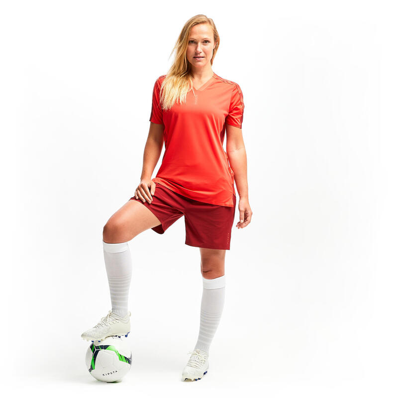 Voetbalshirt dames F900 rood | KIPSTA | Decathlon.nl