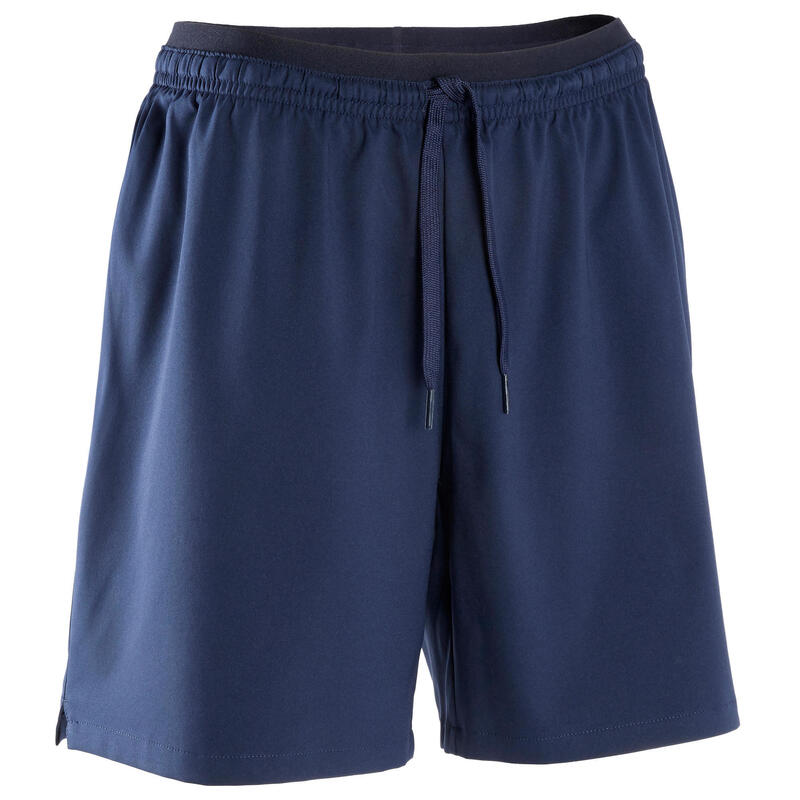 SHORT DE FOOTBALL F500 FEMME BLEU