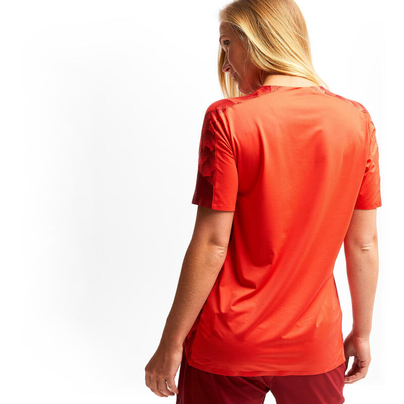Camiseta de fútbol Mujer Kipsta F900 roja
