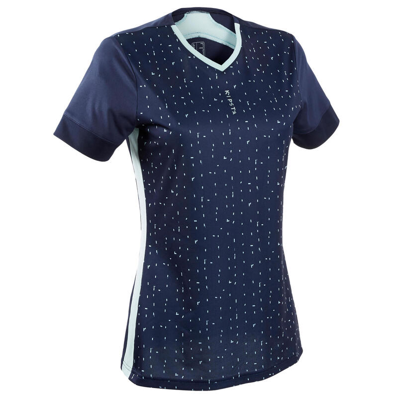 Voetbalshirt voor dames F500 blauw Limited edition