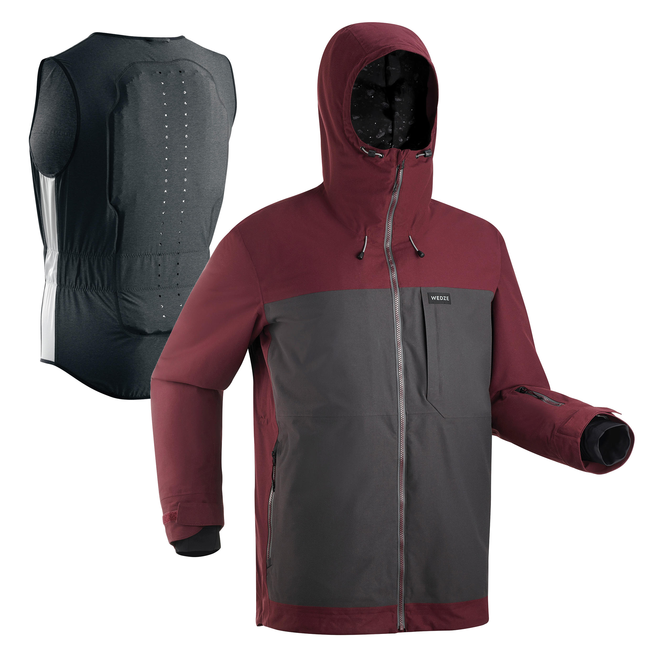 mens 3 in 1 ski jacket