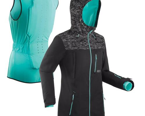 WEDZE SNB JKT 500 PROTEC BLK AW20