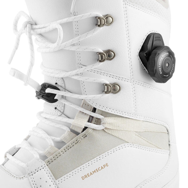 Chaussures de snowboard femme FS/AM, Endzone, blanches