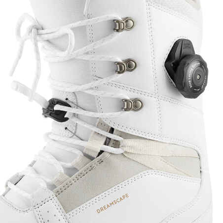 Women's Snowboard Boots FS/AM Endzone, White 