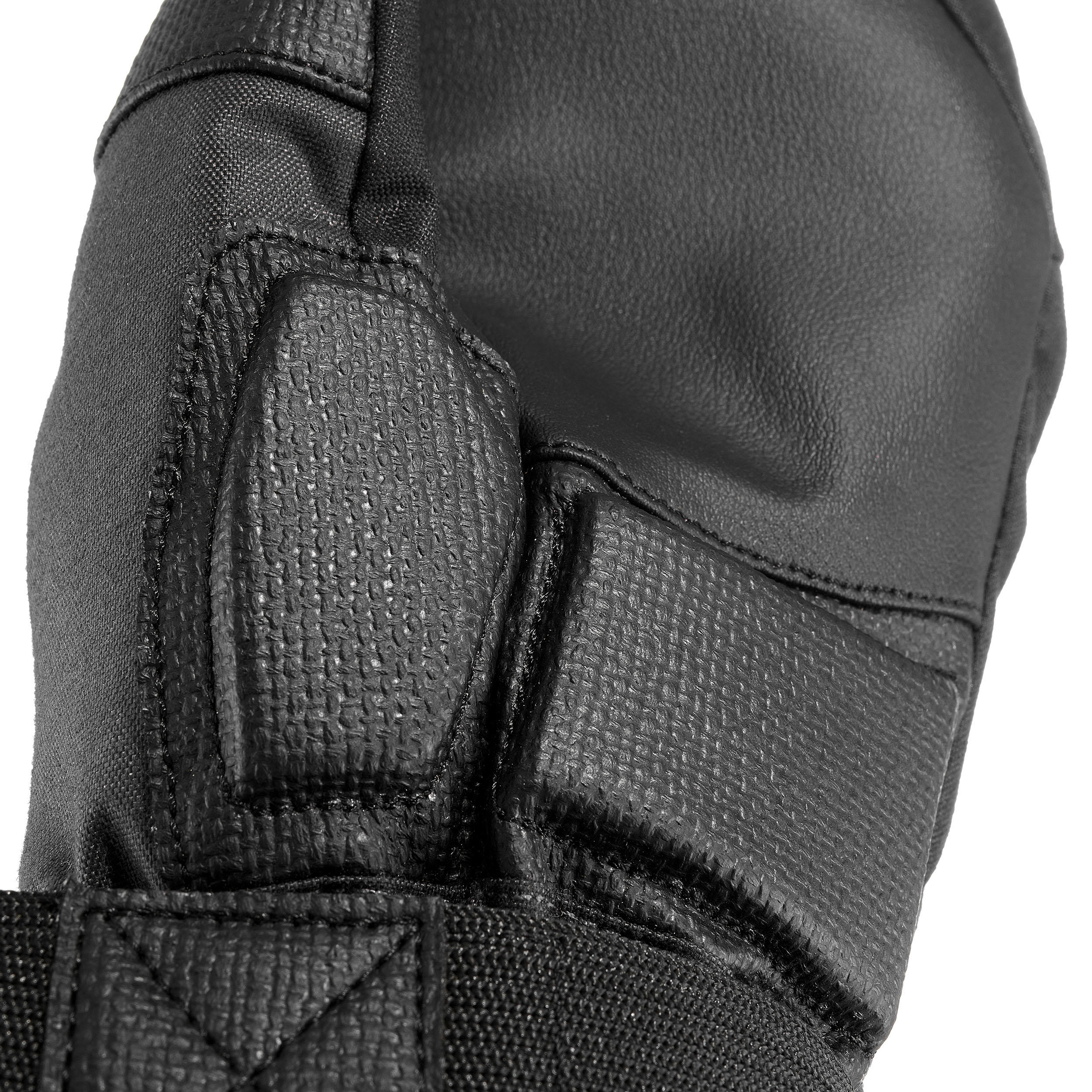 Kids' Snowboard Protective Mittens - MI 500 Black