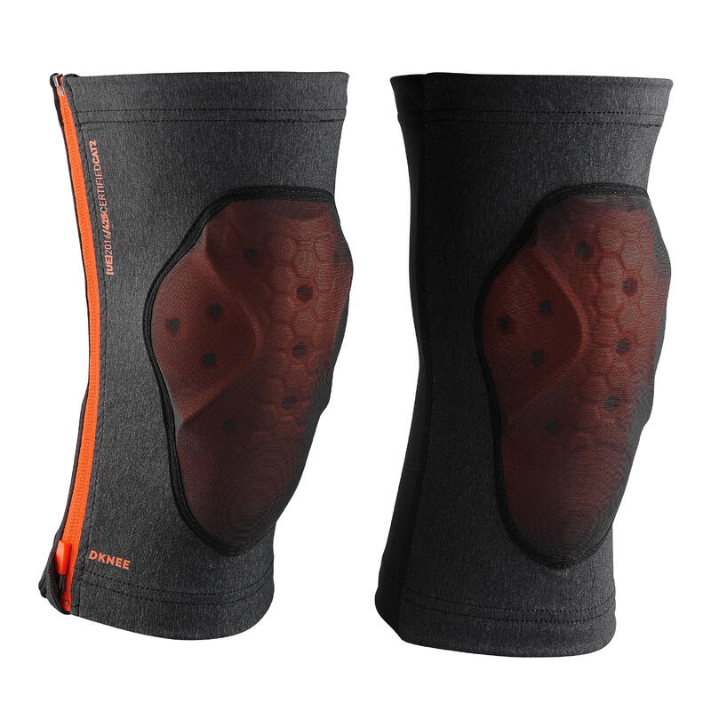Protection genoux de snowboard adulte - DKNEE Noir D3O