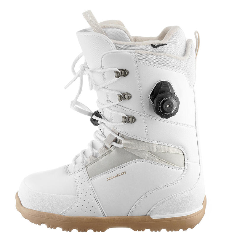 Botas de snowboard Híbridas flex medio Mujer Dreamscape