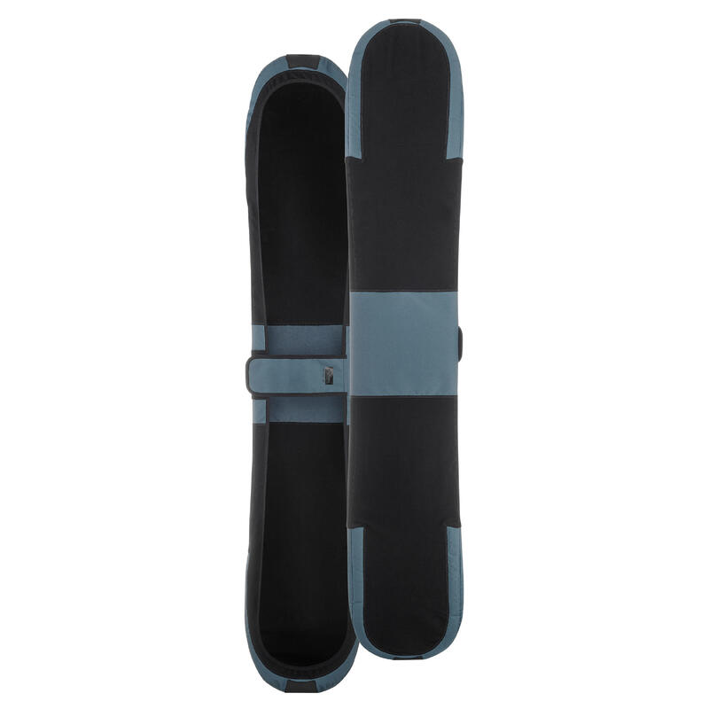 Capa de arrumação para snowboard tamanho 153 a 168 cm, preto