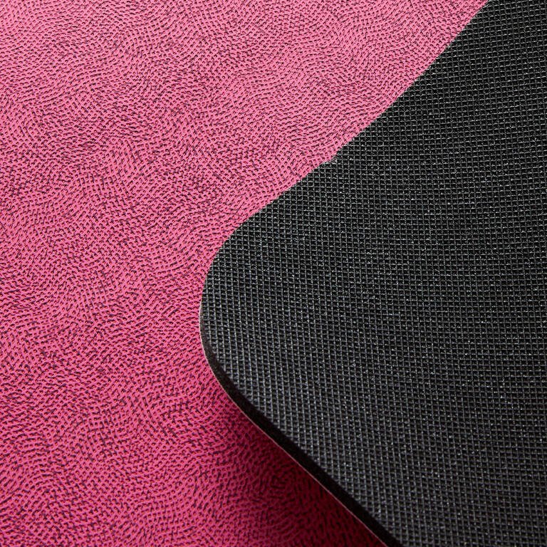 Durable Fitness Floor Mat Tonemat 500 - 170 cm x 62 cm x 8 mm - AOP Pink