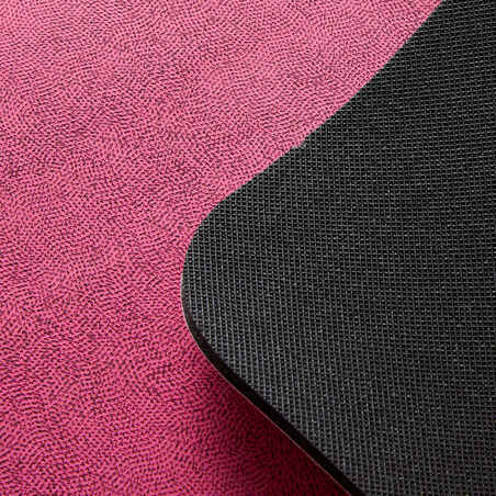 Durable Fitness Floor Mat Tonemat 500 - 170 cm x 62 cm x 8 mm - AOP Pink