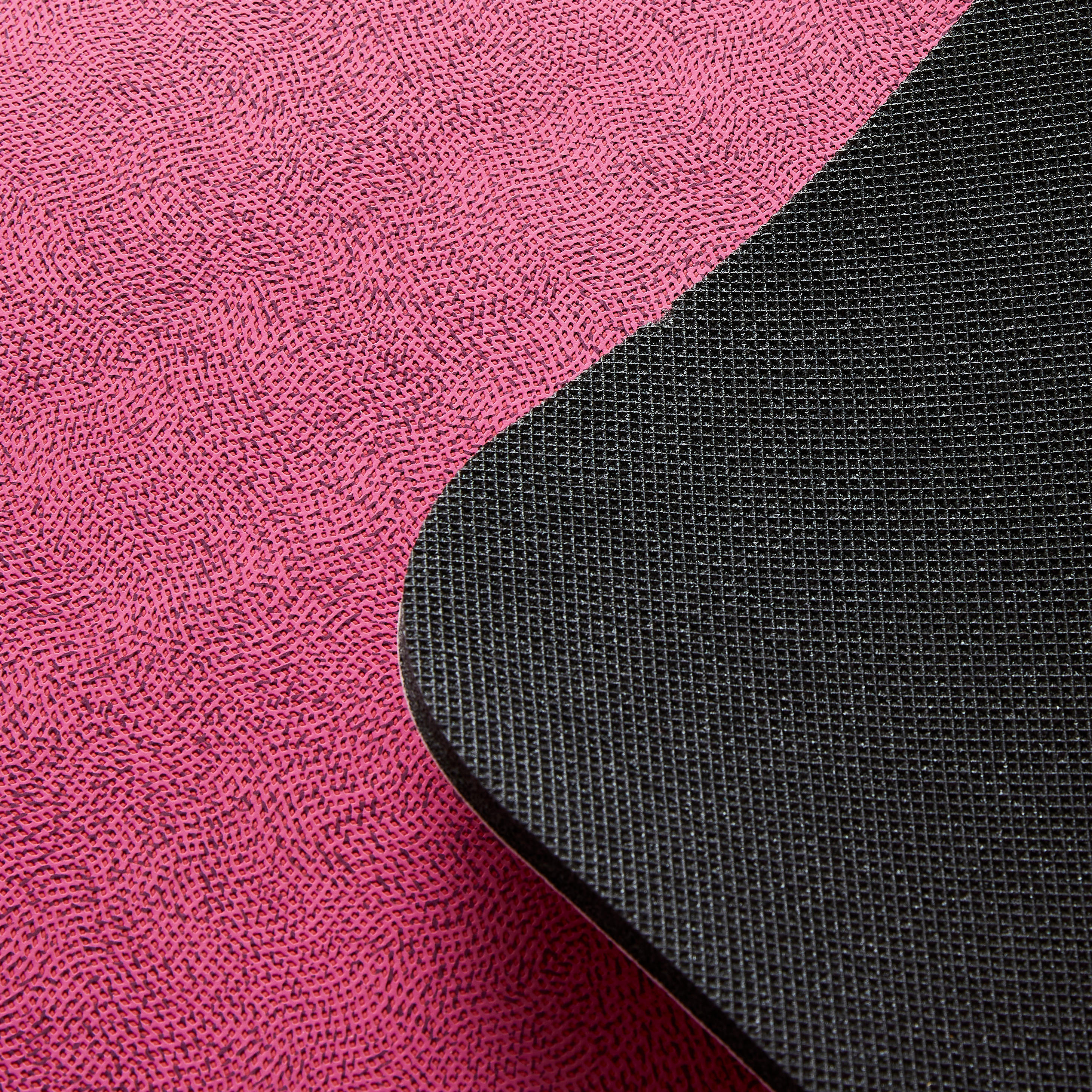 Durable Fitness Floor Mat Tonemat 500 - 170 cm x 62 cm x 8 mm - AOP Pink 2/3